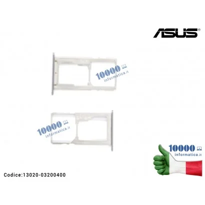 13020-03200700 Carrello SIM Tray ASUS ZenFone 3 Max ZC553KL (X00DD) [GOLD]