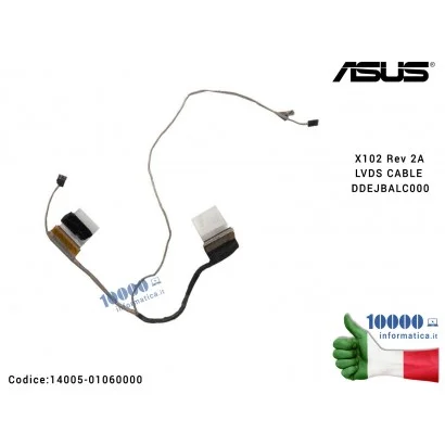 14005-01060000 Cavo Flat LCD ASUS Touch Screen X102 X102B X102BA F102B F102BA DDEJBALC000
