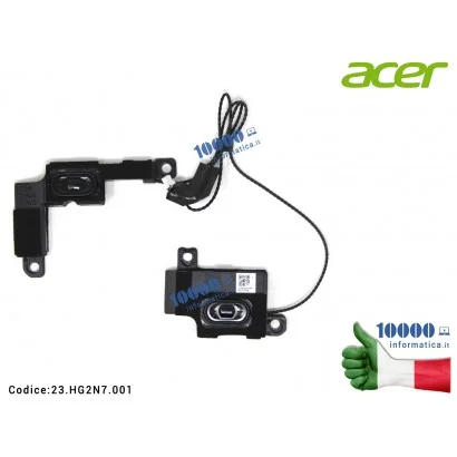 23.HG2N7.001 Altoparlante Speaker Audio (COPPIA) ACER Aspire A315-55G A315-55KG 23HG2N7001