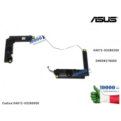 04072-03280000 Altoparlanti Speaker ASUS X509B X509D X509DJ X509XA X509XJ X509J X509M X509MA X509U X509UA X509UJ F509B F509D ...