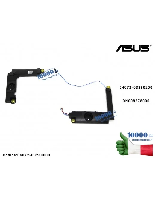 04072-03280000 Altoparlanti Speaker ASUS X509B X509D X509DJ X509XA X509XJ X509J X509M X509MA X509U X509UA X509UJ F509B F509D ...