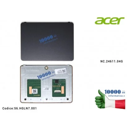 56.HGLN7.001 Touchpad ACER Aspire A315-55G A315-55KG A515-54 A515-54G Mylar e Braket Inlcusi 56HGLN7001 NC.24611.04G
