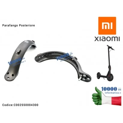 C002550004300 Parafango Posteriore XIAOMI Monopattino Mi M365 PRO PRO 2 Rear Fender Mi Electric Scooter Pro