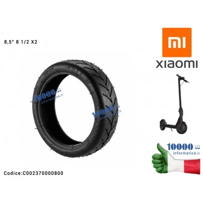 C002370000800 Ruota XIAOMI Monopattino Mi M365 PRO PRO 2 ESSENTIAL 1S Electric Scooter Pneumatico Copertone Gomma Tyre Mi Ele...