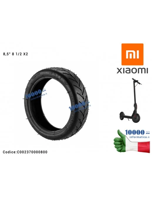 C002370000800 Ruota XIAOMI Monopattino Mi M365 PRO PRO 2 ESSENTIAL 1S Electric Scooter Pneumatico Copertone Gomma Tyre Mi Ele...