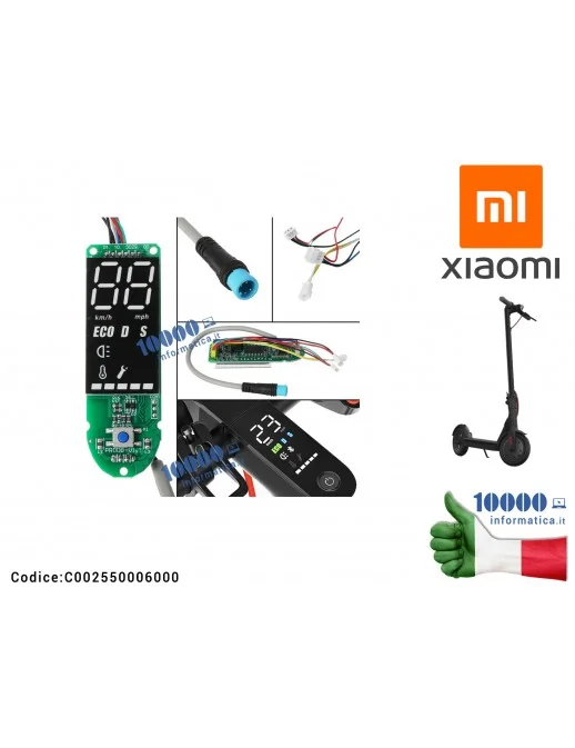 C002550006000 Schermo Display XIAOMI Monopattino Mi M365 PRO PRO 2 Dashboard LCD Mi Electric Scooter Pro