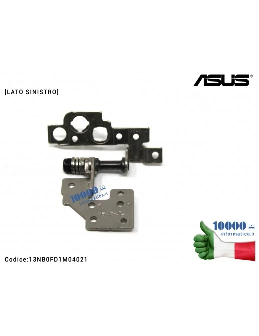 13NB0FD1M04021 Cerniera Hinge [SX] ASUS VivoBook 15 X542 X542B X542BA X542BP X542U X542UA X542UF X542UN X542UQ X542UR [LATO S...