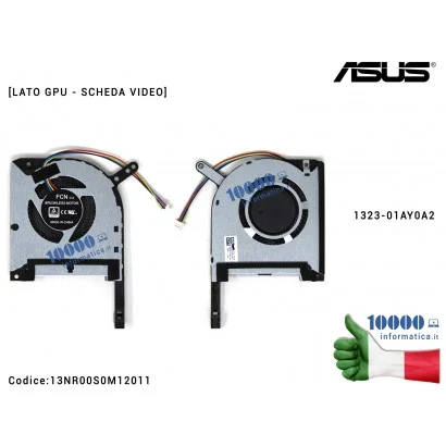13NR00S0M12011 Ventola Fan GPU ASUS TUF Gaming FX505 FX505G FX505GM FX705D FX705DU FX705G FX705GM [GTX 1060] DFS5K12114262H 1...
