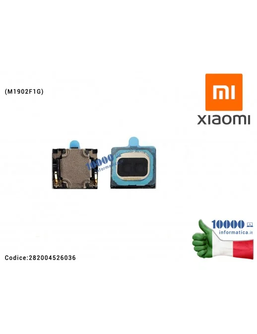 282004526036 Altoparlante Orecchio XIAOMI Mi 9 (M1902F1G) Receiver Ear Speaker 282004526036