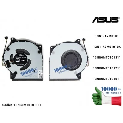 13NB0MT0T01111 Ventola CPU ASUS 13NB0MT0T01311 per X409 X509 F509 M509 D509 R409 P509 Ventola Fan CPU ASUS VivoBook X509 X509...