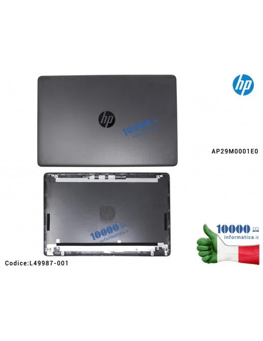 L20433-001 Cover LCD [GRIGIO SCURO] HP [Versione 1] 250 G7 255 G7 15-DA 15-DB 15G-DR 15G-DX 15Q-DS (Dark ash silver) AP29M0001E0