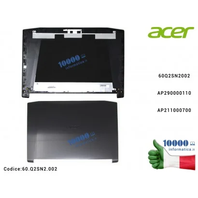 60.Q2SN2.002 Cover LCD ACER Nitro 5 AN515-41 AN515-42 AN515-51 AN515-52 AN515-53 (N17C1) AP290000110 60Q2SN2002 AP211000700