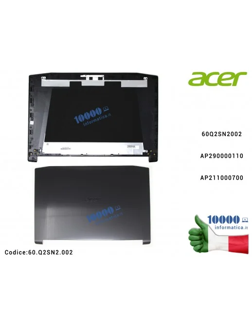 60.Q2SN2.002 Cover LCD ACER Nitro 5 AN515-41 AN515-42 AN515-51 AN515-52 AN515-53 (N17C1) AP290000110 60Q2SN2002 AP211000700