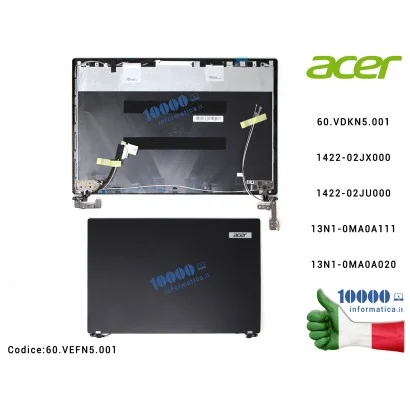 60.VEFN5.001 Cover LCD ACER TravelMate P449 P449-G2 TMP449 TMP449-G2 TMP449-G2-M TMP449-G2-MG + Cavo Flat LCD + Cerniere + An...