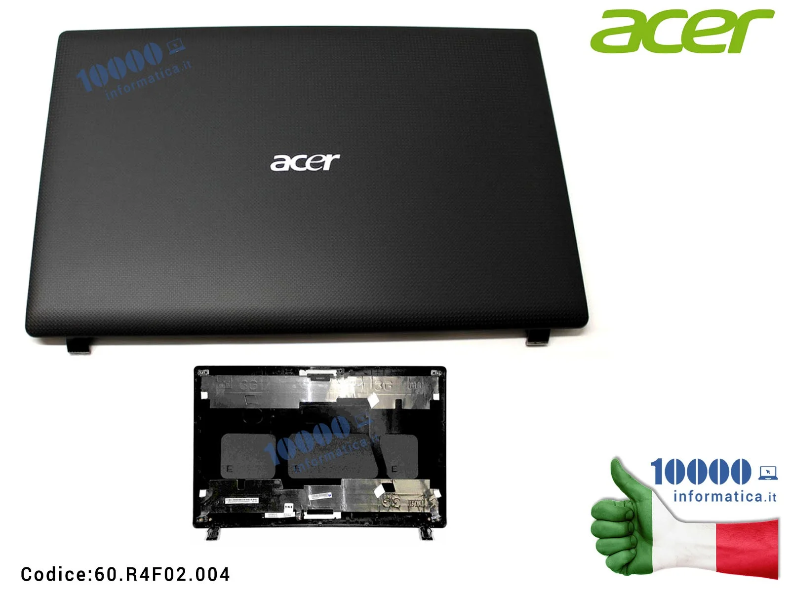 60.R4F02.004 Cover LCD ACER Aspire 5736Z 5742 AP0FO000110 60.R4F02.012 60R4F02012 60R4F02004