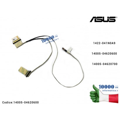 14005-04620600 Cavo Flat LCD ASUS ExpertBook B1 B1502 B1502CBA B1502CVA B1502CGA (EDP CABLE HD) 1422-041N0A9 14005-04620600 1...