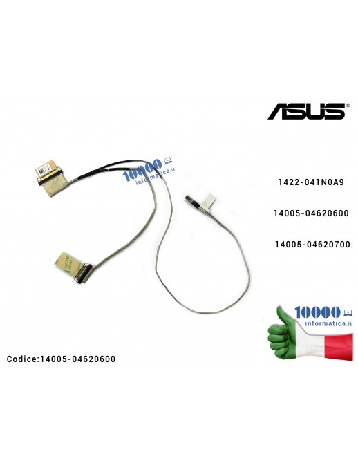 14005-04620600 Cavo Flat LCD ASUS ExpertBook B1 B1502 B1502CBA B1502CVA B1502CGA (EDP CABLE HD) 1422-041N0A9 14005-04620600 1...