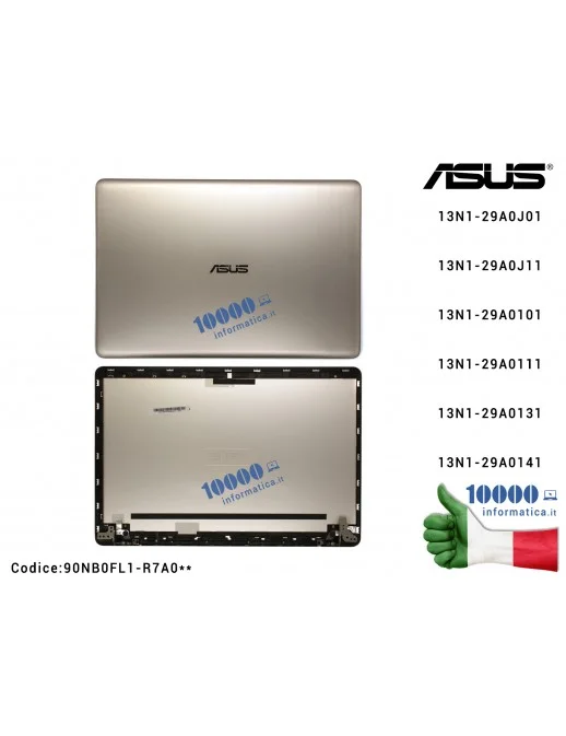 90NB0FL1-R7A011 Scocca Cover LCD ORIGINALE Asus M580 X580V N580GD X580 X580VD Gold N580VD N580G Scocca Cover LCD Asus M580 X5...