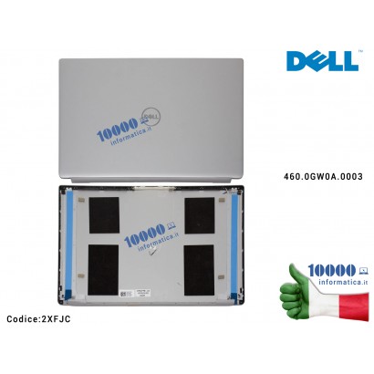 2XFJC Cover LCD DELL Inspiron 13 5390 5391 (SILVER) 2XFJC CN-02XFJC 02XFJC 460.0GW0A.0003