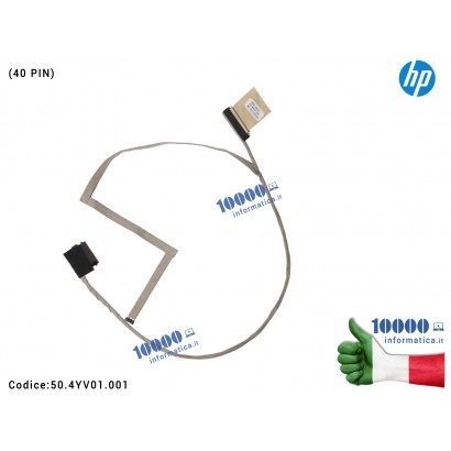 50.4YV01.001 Cavo Flat LCD HP ProBook 430 G1 435 G1 455 G1 (40 PIN) 50.4YV01.001