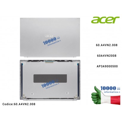 60.A4VN2.008 Cover LCD ACER Aspire 5 A515-56 (N20C5) A515-56G A515-56T S50-53 [SILVER] 60.A4VN2.008 60A4VN2008 AP3A9000500