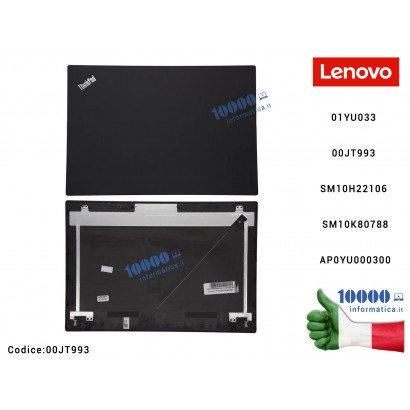 00JT993 Cover LCD LENOVO ThinkBook T460S (20F9) (20FA) [FHD] 01YU033 00JT993 SM10H22106 SM10K80788AP0YU000300