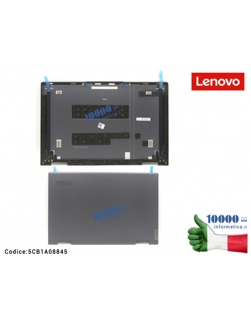 FRU5CB1A08845 Cover LCD LENOVO [Grigio Ardesia] Yoga 7-14ITL5 (82BH) 7-14ACN6 (82N7) [Slate Grey] [SG] 5CB1A08845 FRU5CB1A088...