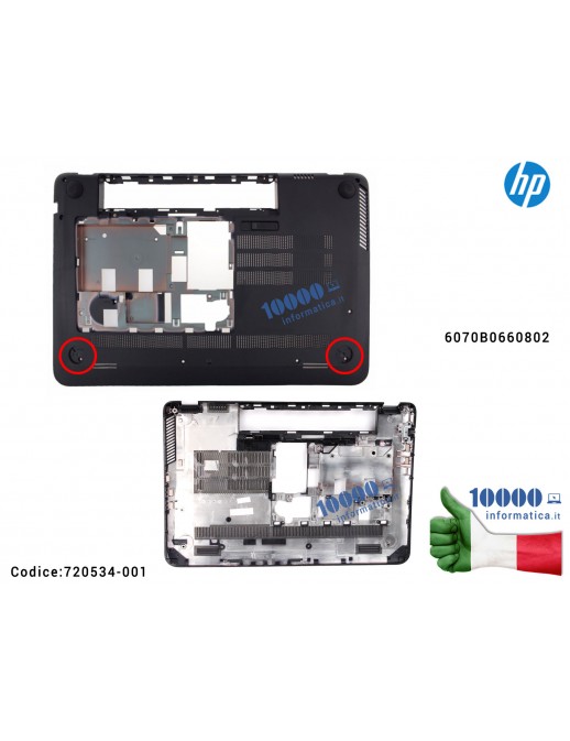 Bottom Case Scocca Inferiore HP Envy 15-J 15-J000 15-J100 6070B0660802 720534-001