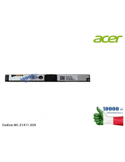 NC.21411.029 Webcam + Microfono ACER Aspire E5-721 E5-731 E5-571G ES1-311 V3-331 V3-371 V3-472 V3-572 VN7-571 VN7-591G Extens...