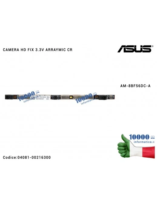 04081-00216300 Webcam + Microfono ASUS VivoBook F512 X512 X512F X512UA F512F F512FA F512U F512UA F512UF X412UA X712 X712FA X4...