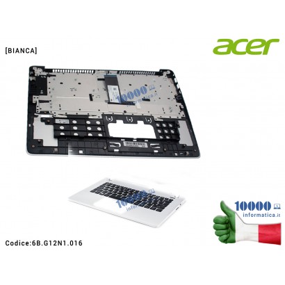 Tastiera Italiana Completa di Top Case Superiore ACER Aspire ES1-331 [BIANCA]
