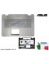 90NB06K1-R31IT0 Tastiera Italiana Completa di Top Case Superiore ASUS N751JK N751JX [Retroilluminata] 13NB06K1AM1331 0KNB0-66...