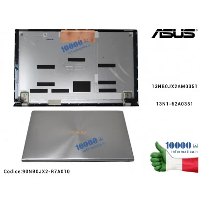 90NB0JX2-R7A010 Cover LCD [TOUCH] ASUS ZenBook 15 UX533 [Icicle Silver] UX533F UX533FD UX533FN 13NB0JX2AM035113N1-62A0351 90N...