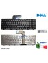 7FPD5 Tastiera Italiana DELL Inspiron N5110 (15R) M5110 9Z.N5YSW.00T DY0SW 9Z.N5YSW.00E 07FPD5