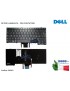 34CXX Tastiera Italiana DELL Latitude E7440 E7420 E7240 (RETROILLUMINATA) [CON PUNTATORE MOUSE]