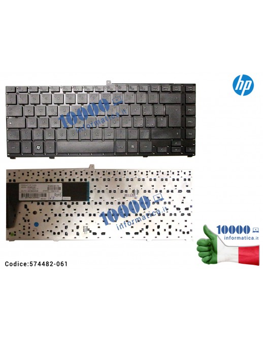 Tastiera Italiana HP ProBook 4411S 4410S 4415S 4416S 574482-061 6037B0038001 6037B0038004 6037B0038005 6037B0038009 6037B0038010