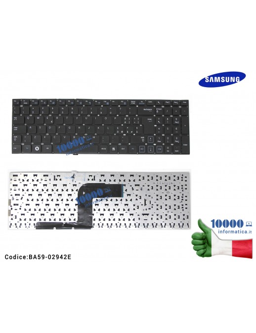 Tastiera Italiana SAMSUNG RV511 RV509 RV515 RV520 NP-RV511 NP-RV509 NP-RV515 NP-RV520 (SENZA FRAME)