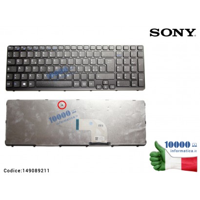 Tastiera Italiana SONY SVE15 SVE151 SVE152 (NERA) 149031951 V133846AS1 149089211IT Keyboard ITA