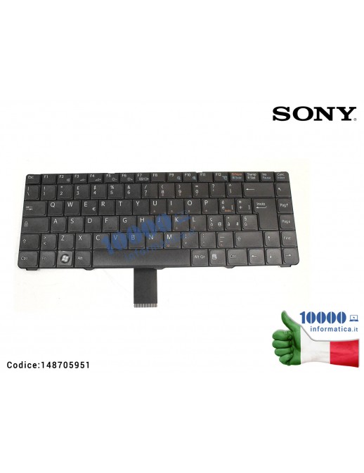 148705951 Tastiera Notebook Sony VGN-NR VGN-NS (NERA) 148705951
