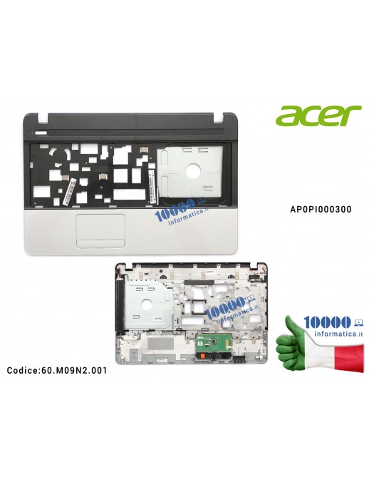 Top Case Superiore ACER Aspire E1-571 E1-571G E1-531 E1-531G E1-521 TravelMate P253-M P253-MG P253-E Packard Bell EasyNote TE11H