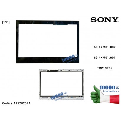 Touch Screen + Frame SONY 13'' SVT13 SVT131B11M T13 60.4XM01.002 60.4XM01.001 TCP13E69