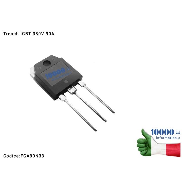 Transistor Trench IGBT 330V 90A FGA 90N33 FGA90N33T FGA9ON33 FGA90N33 TD FGA90N33TD TO3P Transistor Trench IGBT 330V 90A FGA 90N33 FGA90N33T FGA9ON33 FGA90N33 TD FGA90N33TD TO3P