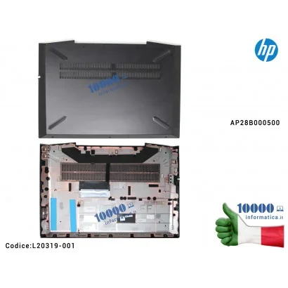 L20319-001 Bottom Case Scocca Inferiore HP 15-CX 15T-CX 15-CX000 15-CX0001NL TPN-C133 TPN-C134 AP28B000500 L20319-001