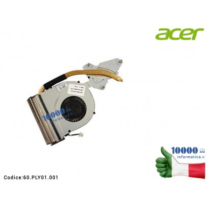 Ventola Fan + Dissipatore Heatsink ACER Aspire 7740 7740Z 7740G