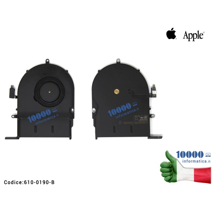 Ventola Fan APPLE MacBook Pro A1502 13'' (2013 - 2014 - Early 2015) ME864 ME865 ME866 MG70050V1-C03C-S9A MG70050V1-C031-SSA