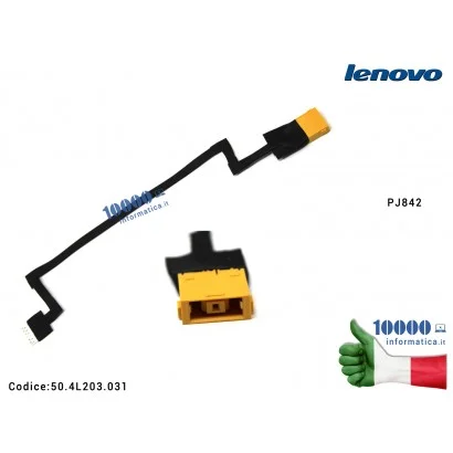 50.4L203.031 Connettore di Alimentazione DC Power Jack LENOVO PJ741 IdeaPad S510P Connettore DC Power Jack PJ842 LENOVO IdeaP...