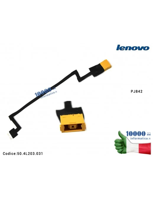 50.4L203.031 Connettore di Alimentazione DC Power Jack LENOVO PJ741 IdeaPad S510P Connettore DC Power Jack PJ842 LENOVO IdeaP...