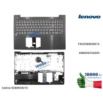 5CB0R28215 Tastiera Italiana Completa di Top Case Superiore LENOVO IdeaPad V130-15IKB (81HN) V130-15IGM (81HL) FRU5CB0R28215 ...