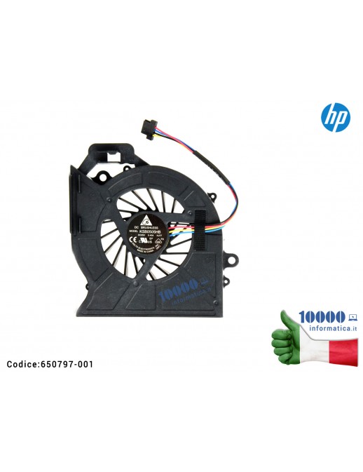 Ventola Fan CPU HP Pavilion DV6-6000 DV6-6100 DV7-2000 DV7-3000 DV6T-6000 KSB0505HB MG60090V1-C030-S99 MG60090V1-C060-S99 KSB050
