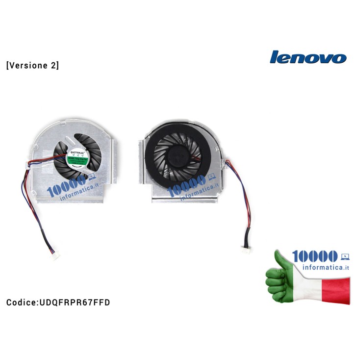 Ventola Fan LENOVO [Versione 2] IBM ThinkPad T400 T410 T410i R400 per 42X5063 42X4895 45N6140